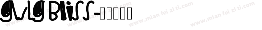 GWLG Bliss字体转换